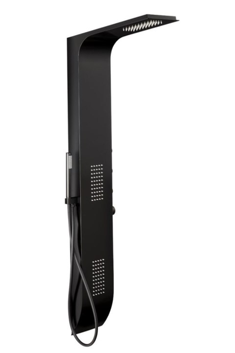 Panel prysznicowy Corsan DUO Termostat Czarny