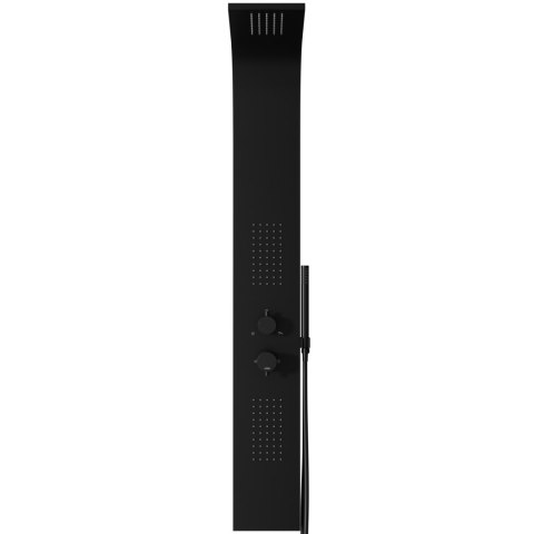 Panel prysznicowy Corsan FESTO Mieszacz Czarna stal