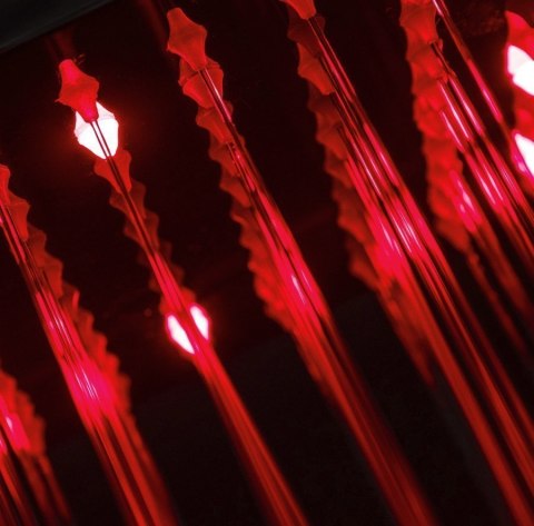 Panel prysznicowy Corsan LED KASKADA Mieszacz Biel Deszczownica LED