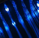 Panel prysznicowy Corsan LED KASKADA Termostat Biały Deszczownica LED