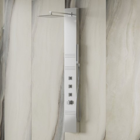 Panel prysznicowy Corsan NEO Termostat Stal