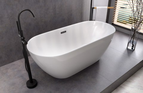 Bateria wannowa wolnostojąca Corsan CMB7535BL Lugo czarna