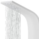 Panel prysznicowy Corsan Alto A017 Mieszacz Biały Deszczownica LED