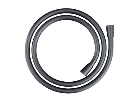 Zestaw prysznicowy Corsan Ango czarny z deszczownicą 25 cm, baterią termostatyczną i prysznicem