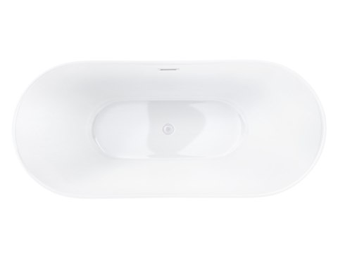 Wanna wolnostojąca Corsan E043 Nauti 160 cm z wykończeniem białym