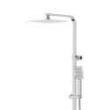 Zestaw natryskowy Kolumna prysznicowa Corsan ANGO Deszczownica 25cm Chrom