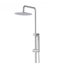 Zestaw natryskowy z termostatem Kolumna Corsan LUGO Deszczownica 25cm Chrom