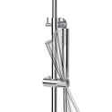 Zestaw natryskowy z termostatem Kolumna Corsan LUGO Deszczownica 25cm Chrom