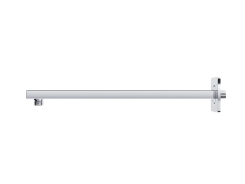 Zestaw prysznicowy Corsan Ango chrom z deszczownicą 25 cm, baterią termostatyczną, słuchawką i wylewką