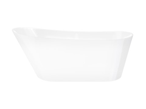 Wanna wolnostojąca Corsan ESTELLA 160 x 74 cm Korek klik-klak Grafit / GunMetal