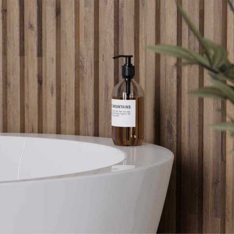 Wanna wolnostojąca Corsan RENO 170 x 80 cm z boczną półką Korek klik-klak Grafit / GunMetal