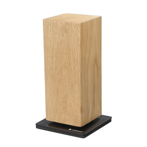 Blok na noże magnetyczny ZASSENHAUS obrotowy drewno dębowe 13 x 13 x 25,5 cm