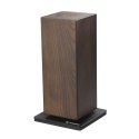 Blok na noże magnetyczny ZASSENHAUS obrotowy drewno jesionowe 13 x 13 x 25,5 cm