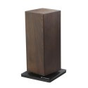 Blok na noże magnetyczny ZASSENHAUS obrotowy drewno jesionowe 13 x 13 x 25,5 cm