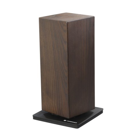 Blok na noże magnetyczny ZASSENHAUS obrotowy drewno jesionowe 13 x 13 x 25,5 cm