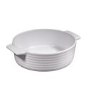 Brytfanna porcelanowa MAŁA KUCHENPROFI okrągła śred. 16 x 5 cm 0,7 L biała