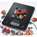 Elektroniczna waga kuchenna ładowana przez USB ZASSENHAUS 21,5 x 16 cm czarna