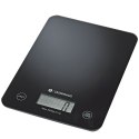 Elektroniczna waga kuchenna ładowana przez USB ZASSENHAUS 21,5 x 16 cm czarna