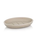 Mydelniczka ceramiczna KELA 13,5 x 9,5 x 2 cm beżowa
