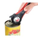 Otwieracz wielofunkcyjny 5 w 1, 14 cm, czerwony
