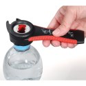 Otwieracz wielofunkcyjny 5 w 1, 14 cm, czerwony