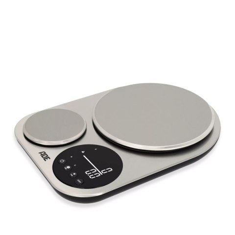 Podwójna waga kuchenna ADE precyzyjna standardowa do 500 G do 5 KG 23 x 16 x 3 cm