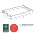 Taca do serwowania KELA bambus 43 x 27 x 4 cm