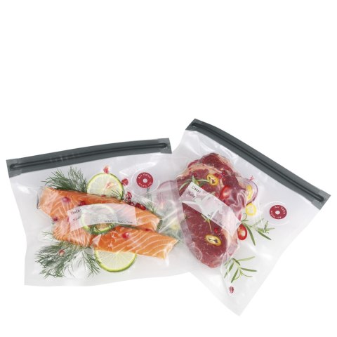 Torebki próżniowe 1,25 L KUCHENPROFI 10 sztuk 21 x 22 cm
