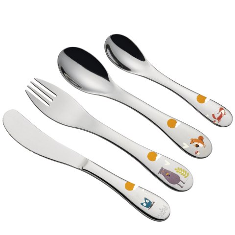 Zestaw 4 sztućców dla dzieci CILIO FOREST