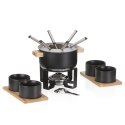 Zestaw do fondue dla 6 osób KELA 16 elementów 1,6 L śred. 18 x 19 cm
