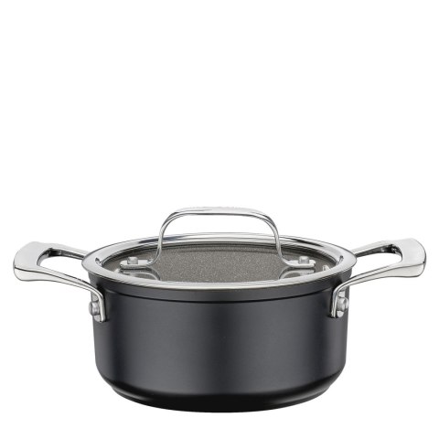 Zestaw garnków z powłoką nieprzywierającą, 4 el., 3 garnki + patelnia śred. 28 cm