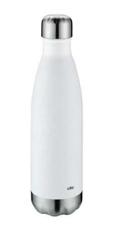 Butelka termiczna CILIO biała 0,5 L