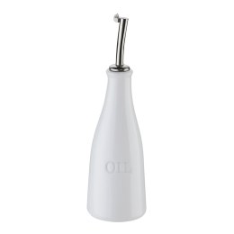 Dozownik do oliwy, porcelana/stal nierdzewna, 0,25 l, śred. 7 x 23,5 cm