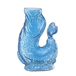 Karafka na wodę, szkło borokrzemowe, 1,0 l, 15,5 x 10 x 23 cm, niebieska