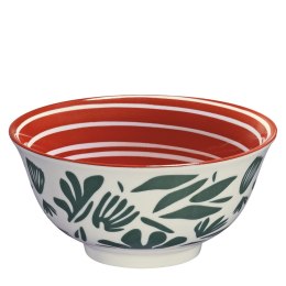 Miseczka, porcelana, śred. 18 cm, 0,85 l, liście