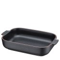 Naczynie do zapiekania serwowania ZASSENHAUS 24 x 17 x 6 cm 1,5 L czarne