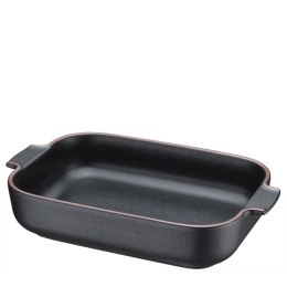 Naczynie do zapiekania serwowania ZASSENHAUS 24 x 17 x 6 cm 1,5 L czarne