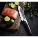 Nóż santoku ZASSENHAUS japońska stal drewno wenge 18 cm