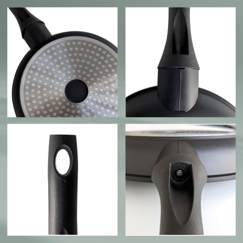 Patelnia z ceramiczną powłoką nieprzywierającą KELA śred. 28 cm