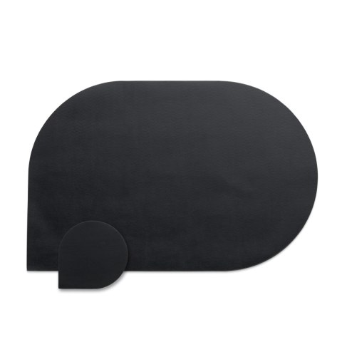 Podkładka na stół KELA skóra syntetyczna 45 x 30 cm czarna