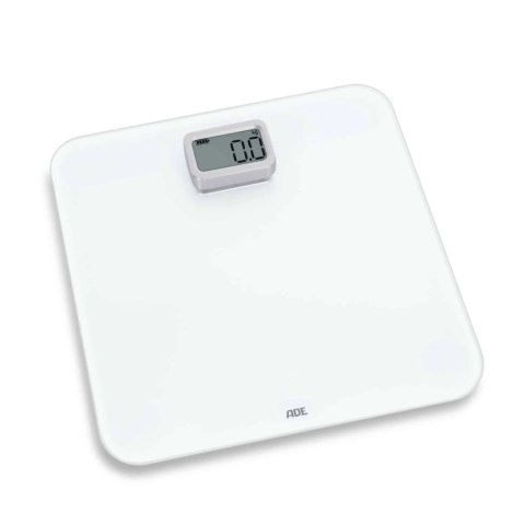 Waga łazienkowa na dynamo, do 150 kg, 30 x 30 cm, biała