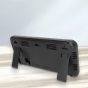 Zegar ścienny elektroniczny ADE wyświetlacz XXL z termometrem budzikiem kalendarzem 37 x 17 cm
