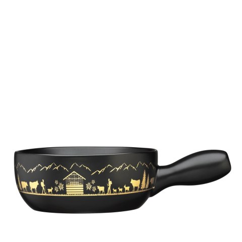 Zestaw do fondue dla 6 osób 10 elementów śred. 22 cm