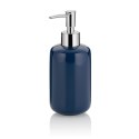 Ceramiczny dozownik do mydła w płynie KELA 400 ML śred. 7,5 cm wys. 18 cm granatowy