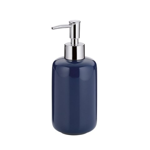 Ceramiczny dozownik do mydła w płynie KELA 400 ML śred. 7,5 cm wys. 18 cm granatowy