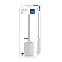 Ceramiczny zestaw do WC, śred. 10,5 cm, wys. 46 cm, biały