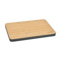 Deska do krojenia LURCH bambus 25 x 17 cm szara