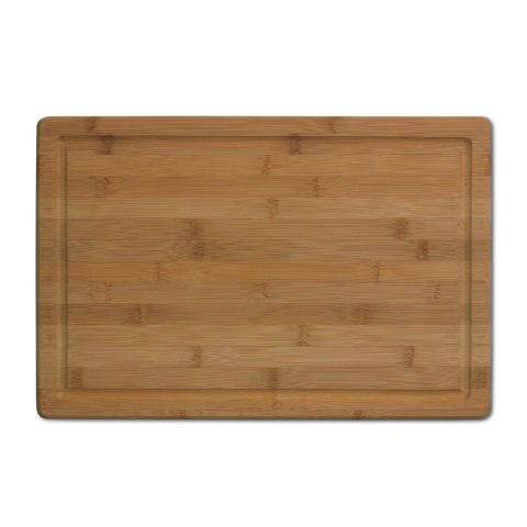 Deska do krojenia, bambus, 45,5x30,5 cm, ciemna