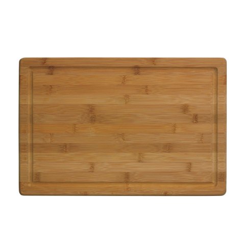 Deska do krojenia, bambus, 45,5x30,5 cm, ciemna