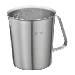 Dzbanek-miarka kuchenna, stal nierdzewna, 1,0 l, śred. 12,5 x 13 cm